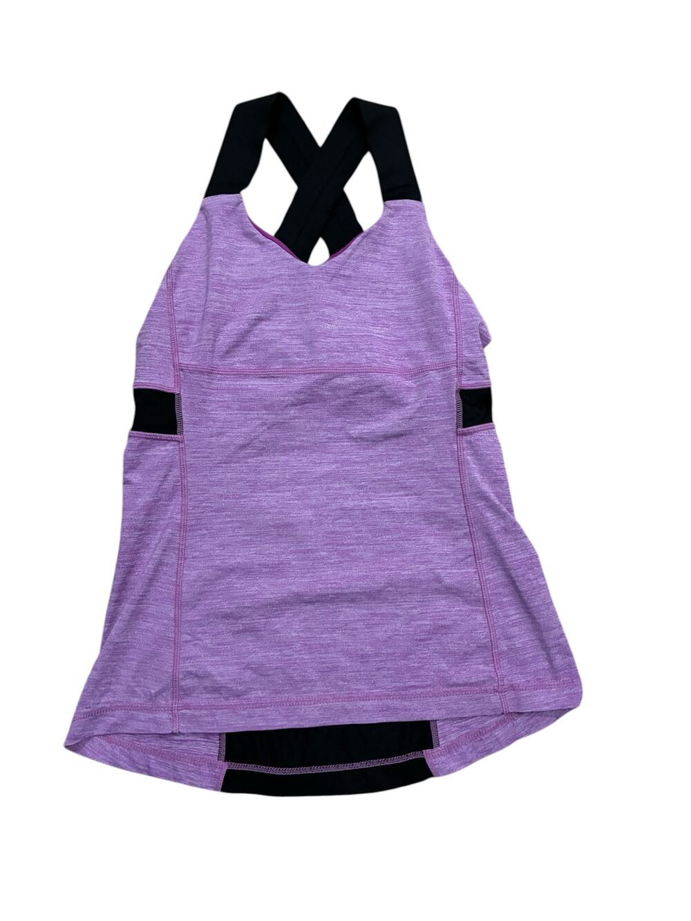 Lululemon Purple Yoga Athletic Tank Top